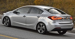 Kia Cerato 2014 rear view