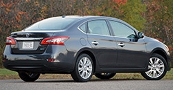 Nissan Sentra 2015 rear view