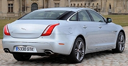 Jaguar XJ 2019 rear view