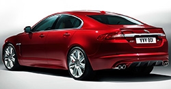 Jaguar XF 2013 rear view