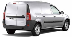 Renault Logan Van 2009 rear view