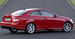 Mercedes-Benz C-Class Coupe 2015 rear view