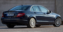 Mercedes-Benz C-Class 2012 rear view