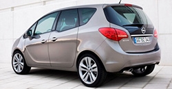 Opel Meriva 2014 rear view