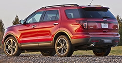 Ford Explorer 2014 rear view