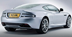 Aston Martin DB9 2016 rear view