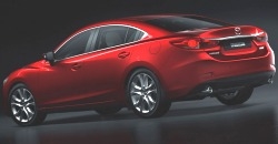 Mazda 6 2013 rear view