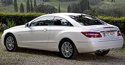 Mercedes-Benz E-Class Coupe 2011 rear view