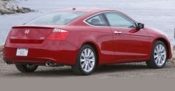 Honda Accord Coupe 2009 rear view