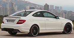 Mercedes-Benz C 63 AMG Coupe 2014 rear view