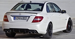 Mercedes-Benz C 63 AMG 2014 rear view