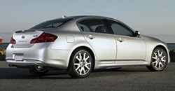 Infiniti G 2014 rear view