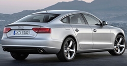 Audi A5 Sportback 2012 rear view