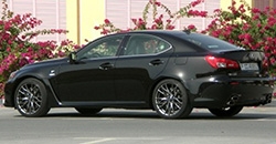 Lexus IS F 2014 rear view