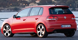 Volkswagen Golf GTI 2012 rear view