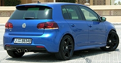 Volkswagen Golf R 2011 rear view