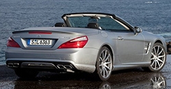 Mercedes-Benz SL 63 AMG 2014 rear view