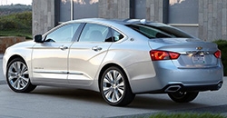 Chevrolet Impala 2018 rear view