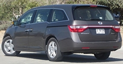 Honda Odyssey 2013 rear view