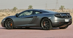 McLaren MP4-12C 2014 rear view