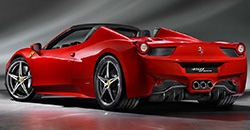 Ferrari 458 Spider 2014 rear view