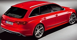 Audi RS 4 2014 rear view