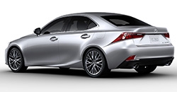 Lexus IS 2015 rear view