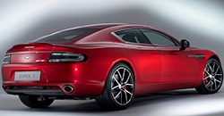 Aston Martin Rapide 2014 rear view