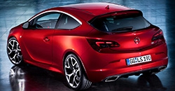 Opel Astra OPC 2016 rear view