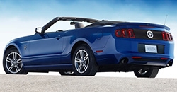 Ford Mustang Convertible 2014 rear view