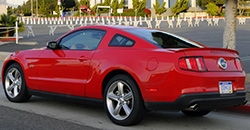 Ford Mustang 2010 rear view