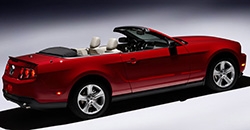 Ford Mustang Convertible 2010 rear view