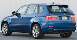 BMW X5 M 2014 rear view