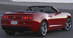 Chevrolet Camaro Convertible 2013 rear view