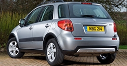 Suzuki SX4 2013 rear view