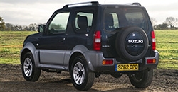 Suzuki Jimny 2015 rear view