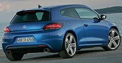 Volkswagen Scirocco R 2014 rear view