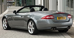 Jaguar XK Convertible 2014 rear view