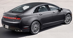 Lincoln MKZ 2015 rear view