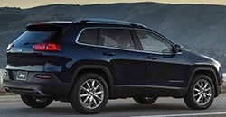 Jeep Cherokee 2017 rear view