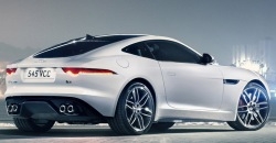 Jaguar F-Type Coupe 2015 rear view