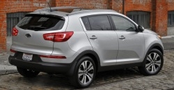 Kia Sportage 2014 rear view