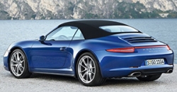 Porsche 911 Cabriolet 2013 rear view