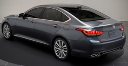 Hyundai Genesis 2016 rear view