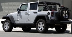 Jeep Wrangler Unlimited 2016 rear view