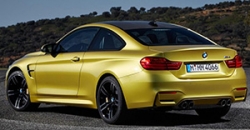 BMW M4 2019 rear view