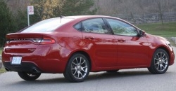 Dodge Dart 2014 rear view