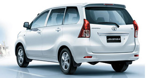 Toyota Avanza 2015 rear view