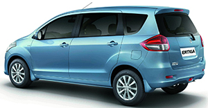 Suzuki Ertiga 2018 rear view