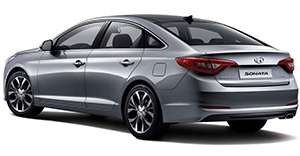 Hyundai Sonata 2016 rear view